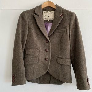 Jack Wills Tweed Blazer | Size 6